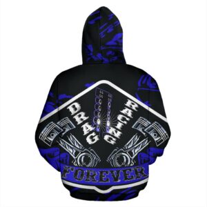 AOP Drag Racing Forever Hoodie NEW Blue 1.jpg