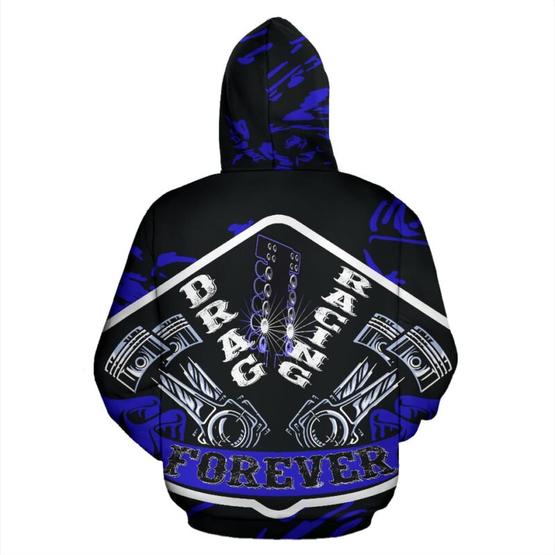 AOP Drag Racing Forever Hoodie NEW Blue 1.jpg