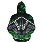 AOP Drag Racing Forever Hoodie NEW Green 3.jpg