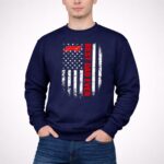American Flag Best Dad Ever Fomula For 4th Of July 5 Long Sleeves.jpg