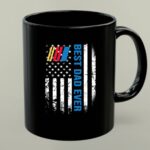 American Flag Best Dad Ever Nascar For 4th Of July 1 mug.jpg