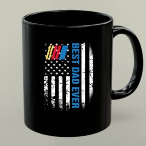 American Flag Best Dad Ever Nascar For 4th Of July 1 mug.jpg