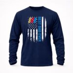 American Flag Best Dad Ever Nascar For 4th Of July 6 Sweatshirt.jpg
