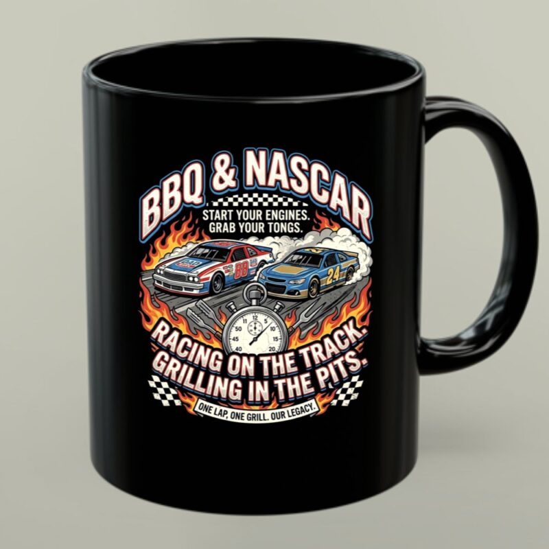 BBQ and Nascar Dad 1 mug.jpg