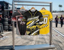 Baseball Jersey Racing Banner