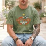 Checkered Flag Dirt Track Comfort Colors T Shirt 3.jpg