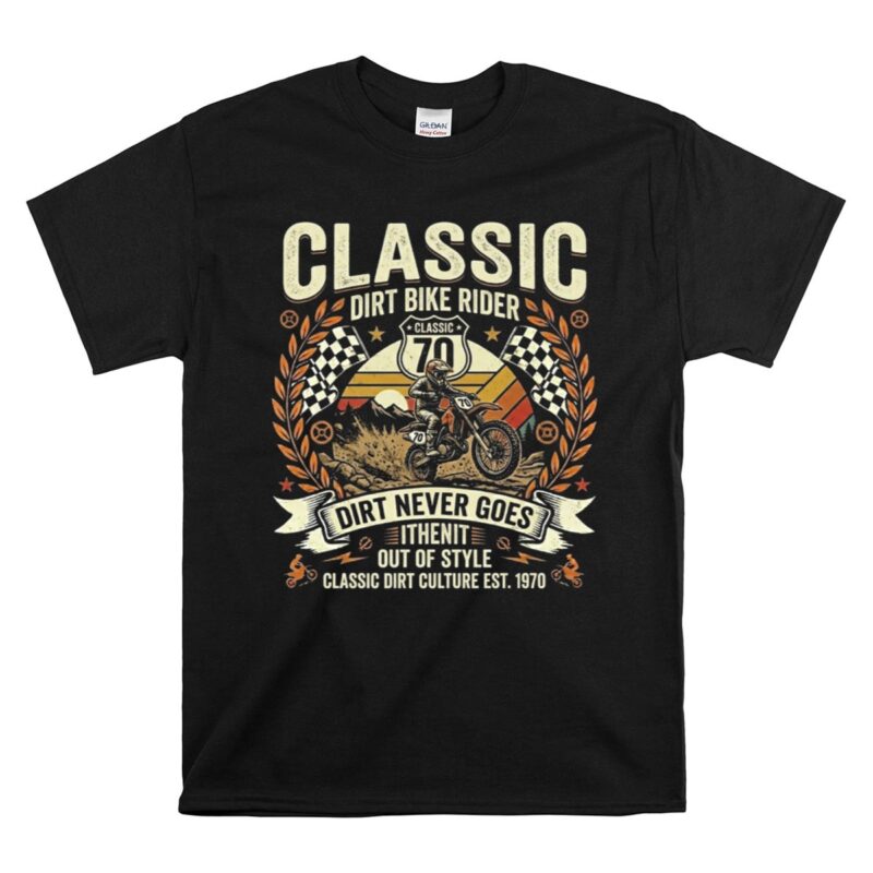 Classic Dirt Bike Rider 1 T Shirt.jpg