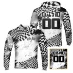 Custom Checkered Racing Flag Motorsports All Over Print Hoodie 1 1.jpg