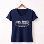 Custom Dirt Track 2 Womens V Neck.jpg