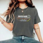 Custom Dirt Track Comfort Colors T Shirt 7.jpg