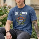 Custom Dirt Track Family Comfort Colors T Shirt 8.jpg