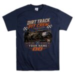 Custom Dirt Track Pit Crew Shirt Personalized TeamName 5 T Shirt.jpg