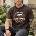Custom Dirt Track Racing Comfort Colors T Shirt 5.jpg