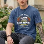 Custom Dirt Track Racing Comfort Colors T Shirt 8.jpg
