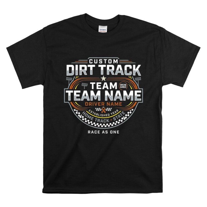 Custom Dirt Track Team 1 T Shirt.jpg