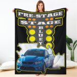 Custom Drag Racing Blanket Personalized Suede Fleece Racing Throw 2.jpg