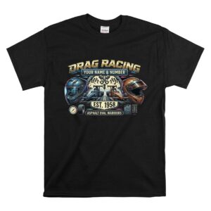 Custom Drag Racing Personalized Name Number 1 T Shirt.jpg