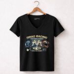 Custom Drag Racing Personalized Name Number 4 Womens V Neck.jpg