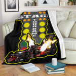 Custom Dragster Drag Racing Blanket Racing Is In My Blood 2.png