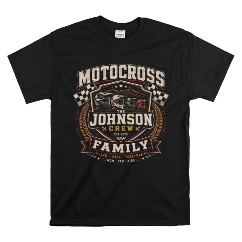 Custom Motocross Family 1 T Shirt.jpg