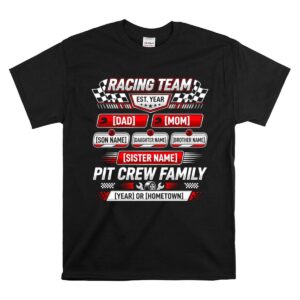 Custom Name Family Pit Crew 1 T Shirt.jpg
