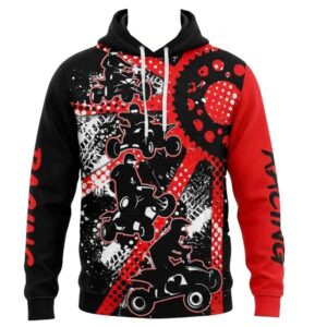 Custom Name and Number ATV Racing Grunge Quad Bike All Over Print Hoodie 2 1.jpg