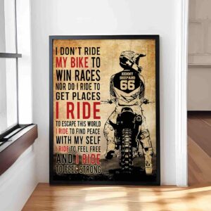 Custom Name and Number Motocross Quote Poster Canvas 1.jpg