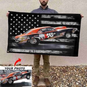 Custom Photo Dragbike Pro Stock Motorcycle Drag Racing House Flag 1.jpg