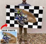 Custom Photo Motocross Dirt Bike Racing Checkered Flag House Flag 2.jpg