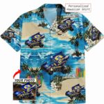 Custom Photo Sprint Car Racing Island Tropical Hawaiian Shirt 1.jpg