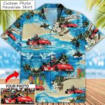 Custom Photo Sprint Car Racing Island Tropical Hawaiian Shirt 2.jpg