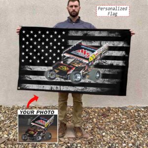Custom Photo Sprint Car Racing Racing Flag American Outdoor Flag 1.jpg