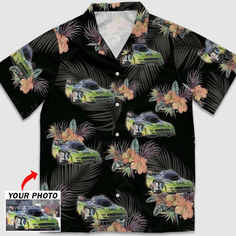 Custom Photo Super Gas Drag Racing Car Hawaiian Shirt 1.jpg