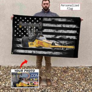 Custom Photo Top Alcohol Dragster Racing House Flag 1.jpg