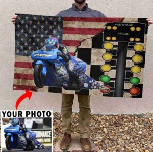 Custom Photo Top Fuel Pro Stock Motorcycle Drag Racing Flag American House Flag 1.jpg