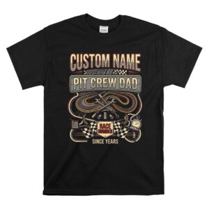 Custom Pit Crew Dad 1 T Shirt.jpg