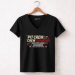 Custom Pit Crew Grandma 4 Womens V Neck.jpg