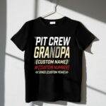 Custom Pit Crew Grandpa 3 T Shirt.jpg