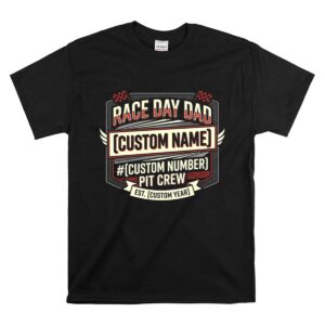Custom Race Day Dad Pit Crew 1 T Shirt.jpg