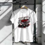 Custom Racing Personalized Checkered Flag 1 T Shirt.jpg