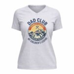 Dad Club Formula My Childrens Legend Vintage 4 Womens V Neck.jpg