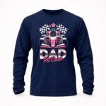 Dad Pit Crew Race Car Birthday Girl Party Racing Family 6 Sweatshirt 1.jpg