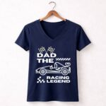 Dad The Racing Legend Formula 2 Womens V Neck 1.jpg