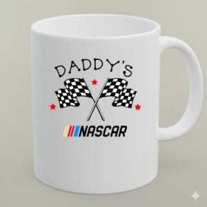 Daddys Nascar Flag Checkered 1 mug.jpg