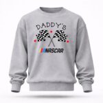 Daddys Nascar Flag Checkered 5 Sweatshirt.jpg