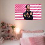 Daniel Ricciardo Pink US Flag Formula One Outdoor Flag 2.jpg