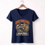 Dirt Bike Dad 2 Womens V Neck.jpg