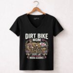 Dirt Bike Mom 4 Womens V Neck.jpg