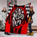 Dirt Bike Racing Blanket Red 2.jpg