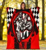 Dirt Bike Racing Blanket Red 4.jpg
